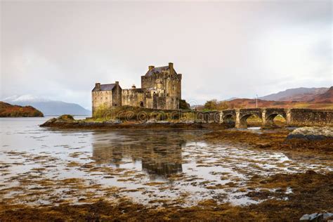 Sunrise at Eilean Donan Castle Stock Photo - Image of coastal, fortress ...