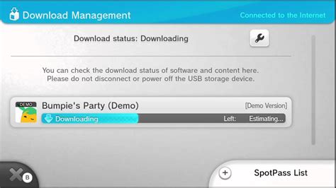 Downloading Spin The Bottle Bumpie S Party Demo In The Wii U Eshop Youtube