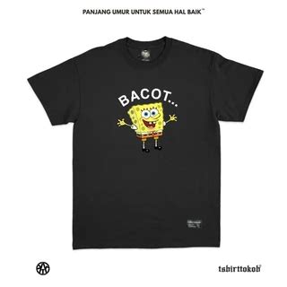 Jual Kaos Spongebob Bacot Harga Terbaik Termurah April Shopee