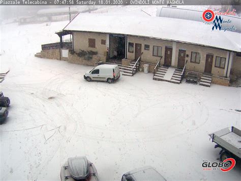 Torna Ad Imbiancarsi L Appennino Neve A Ovindoli E Campo Felice