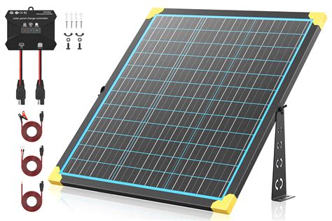 Buy Voltset 50W 12V Solar Panel Kit Solar Battery Trickle Charger