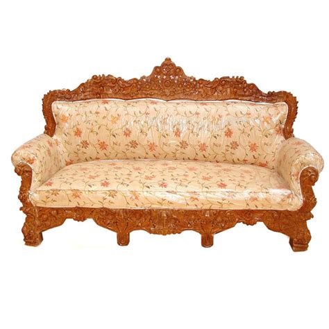 Modern Wooden Carved Sofa For Home Hall At Rs 37500 In Saharanpur