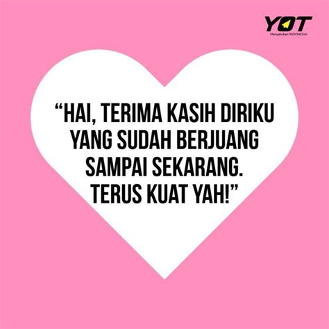 Kata Semangat Untuk Diri Sendiri - Contoh Surat Resmi