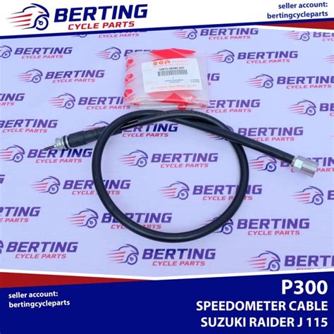 Sgp Speedometer Cable Assy Suzuki Raider J 115 Genuine 34910 45h60 000 Lazada Ph