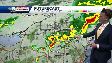 Severe weather continues in Vermont, New York on Wednesday night