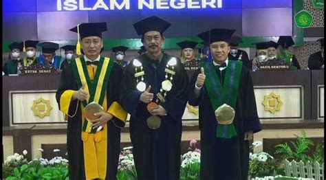 Uin Malang Kukuhkan Dua Guru Besar Bidang Ilmu Studi Islam Dan Ilmu