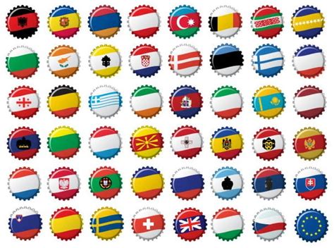 Free European Flags Vector Eps Uidownload