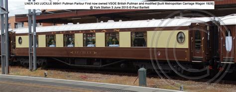 Paul Bartlett S Photographs Pullman Coaching Stock