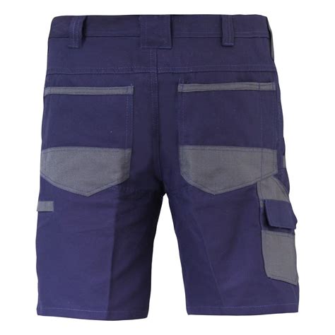 Mens Work Cargo Shorts Cotton Drill Multi Pockets Upf 50 Tradie Heavy Duty Ebay