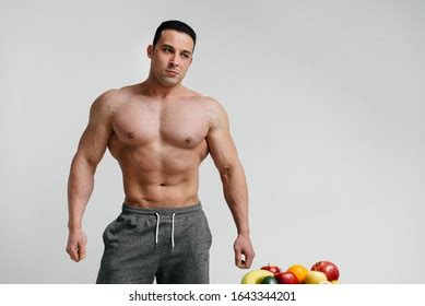 Sexy Vegan Guy Naked Torso Posing Stock Photo Shutterstock