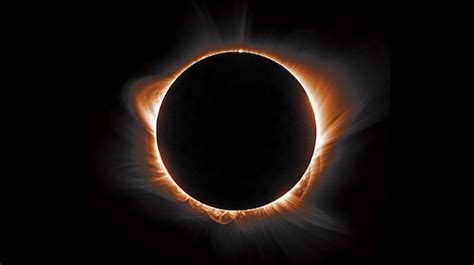 Premium AI Image | A breathtaking photo of a solar eclipse with the moon perfectly aligning with ...