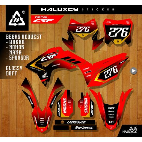 Decal Crf Full Body Decal Crf Simpel Keren Dekal Crf Decal