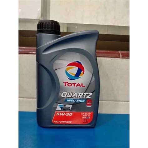 Jual OLI MESIN MOBIL TOTAL QUARTZ 9000 NEO MC3 5W 30 1L Shopee