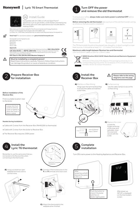 Honeywell Lyric Thermostat Wiring Diagram - Database - Faceitsalon.com