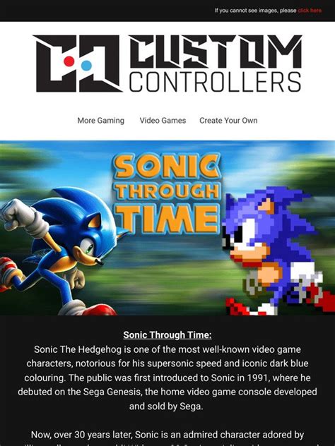 Custom Controllers Sonic Through Time Milled