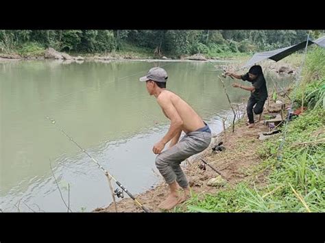 Mancing Di Sungai Strike Bertubi Tubi Sampai Di Buat Kewalahan Youtube