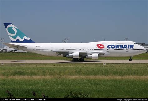 F Gsex Boeing 747 312 Corsair Helmut Bierbaum Jetphotos