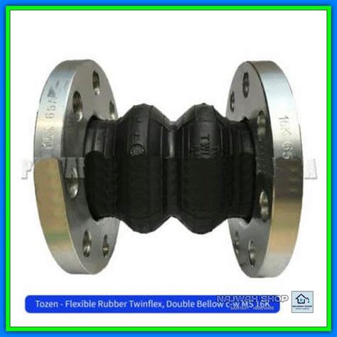 Jual Flexible Rubber TwinFlex 4 Inch Tozen Joint Flange JIS 16K Origin