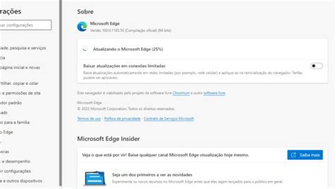 Como Atualizar O Microsoft Edge De Maneiras Diferentes