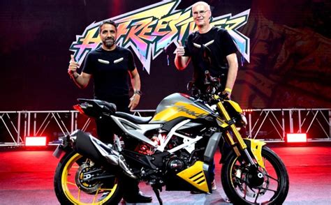 Tvs Launches Street Naked Apache Rtr 310 At 2 43 Lac