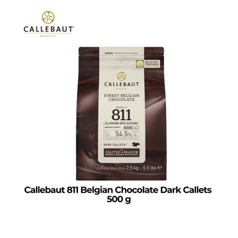 Callebaut Belgian Chocolate Dark Callets G Kg Repacked