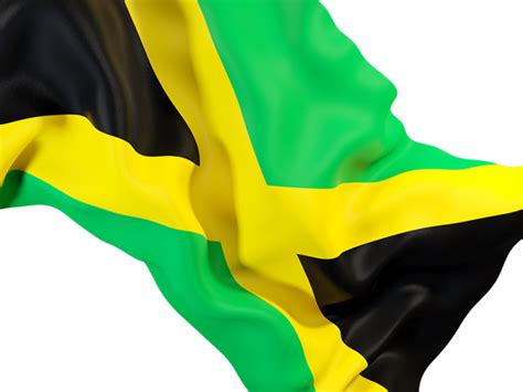 Jamaican Flag Waving