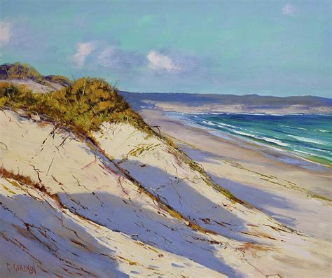 Australian Beach Painting By Graham Gercken Fine Art America