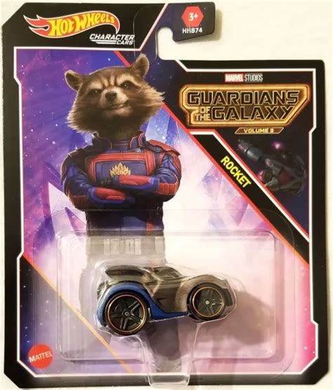HOT WHEELS PERSONNAGE Voitures Marvel Gardiens De Galaxy Fusée BBHNY EUR PicClick FR