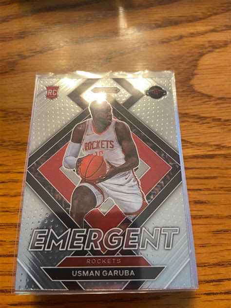 Usman Garuba 2021 22 Prizm Basketball Rookie Card Emergent 29 EBay