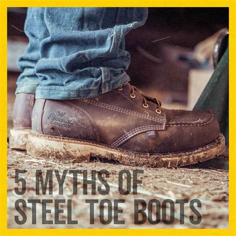 5 Myths of Steel Toe Boots