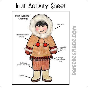 Alaska Crafts And Learning Activities In Inuit Activities