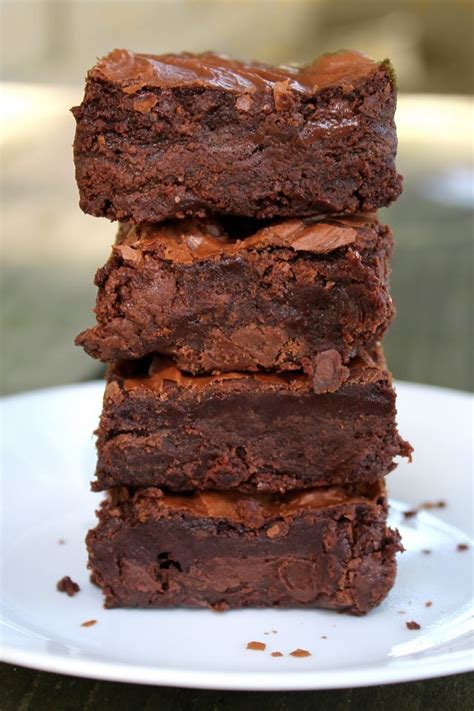 The Best Fudge Brownies Delicious Brownies Desserts Best Brownie Recipe