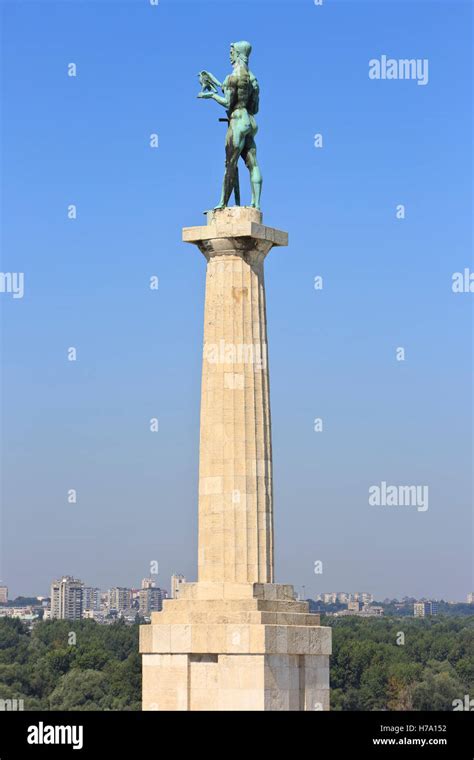 The Pobednik Victor Monument Erected In 1928 By Ivan Mestrovic At The