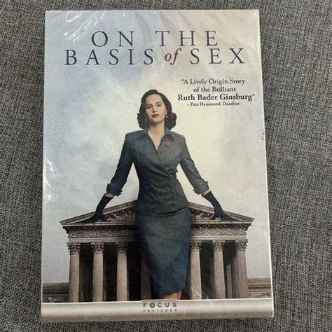 On The Basis Of Sex Dvd Mercari