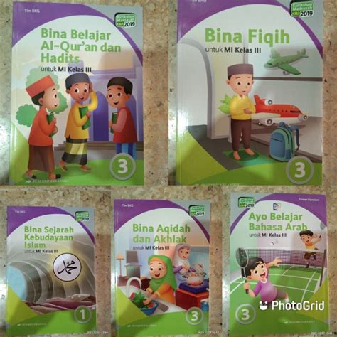 Jual BUKU BINA BELAJAR AL QUR AN DAN HADITS BINA AQIDAH DAN AKHLAK BINA