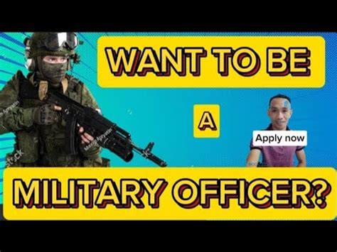 PAANO MAG APPLY BILANG MILITARY OFFICERS SA AFP YouTube