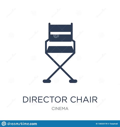 Icono De La Silla Del Director Ilustración del Vector Ilustración de