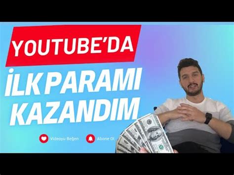 YOUTUBE KANALIMDA İLK PARAMI KAZANDIM 4000 SAAT SINIRI NASIL AŞILIR