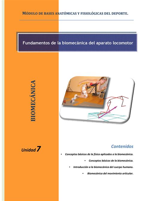 Solution Fundamentos De La Biomec Nica Del Aparato Locomotor Studypool