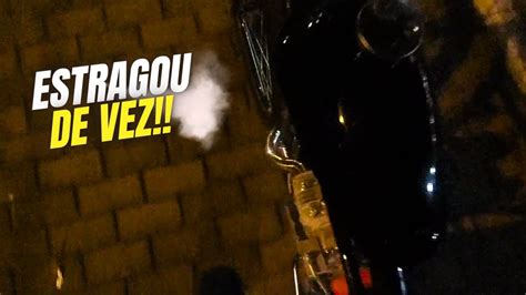 ESTRAGOU MINHA BIKE MOTORIZADA YouTube