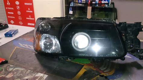 линза в 1 фару. — Subaru Forester (SG), 2,5 л, 2003 года | аксессуары ...