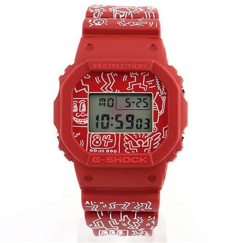 BOX訳あり G SHOCK Gショック CASIO カシオ Keith HaringG SHOCK コラボレーション限定モデル メンズ 腕