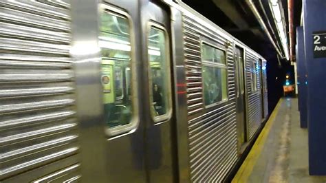 Mta New York City Subway Th Street Bound R C Train Via The F