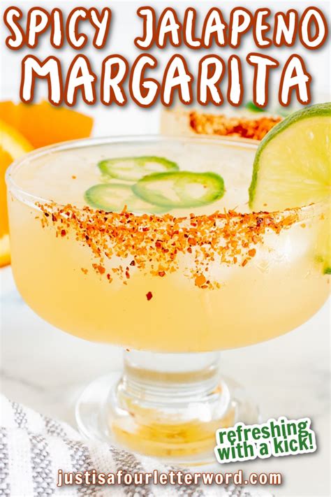 How to Make a Skinny Spicy Margarita - Just is a Four Letter Word