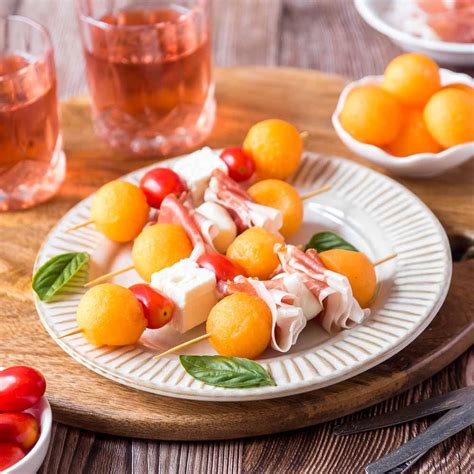 Spiedini Di Melone Ricetta Fatto In Casa Da Benedetta