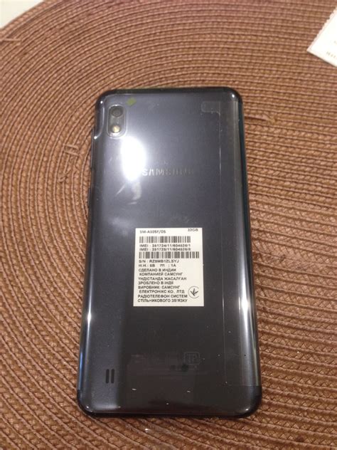 Обзор от покупателя на Смартфон Samsung Galaxy A10 (2019) Black ...