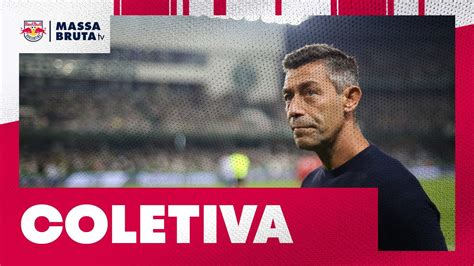 Entrevista Coletiva Pedro Caixinha Fala Ap S Coritiba X Red Bull