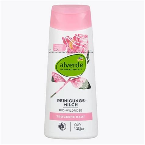 Alverde Natural Cosmetics Cleansing Milk Organic Wild Rose Ml