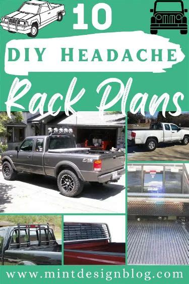 10 DIY Headache Rack Plans For Your Truck | Truck diy, Rack, How to plan