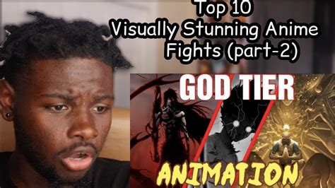 Top 10 Visually Stunning Anime Fights Part 3 Continued 🔥🔥 Reaction